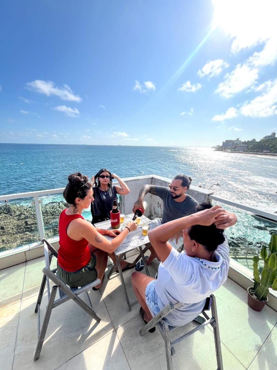 Hostel Cantinho Do Mar Сальвадор Экстерьер фото